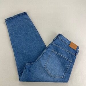 J. Crew Jeans Womens 30 Blue Peggy Jean High Rise‎ Relaxed Tapered Fit
